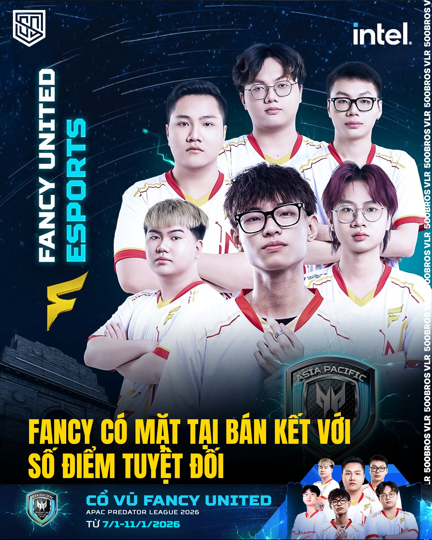 500Bros VLR - 🏆 Fancy United Esports Valorant VÀO BÁN KẾT... | Facebook