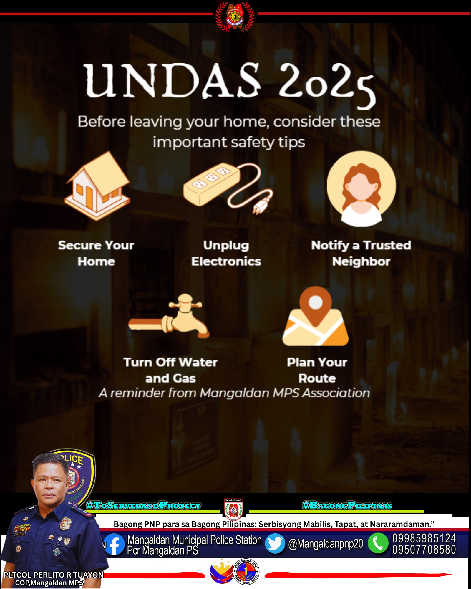 Mangaldan - LIGTAS UNDAS 2025 