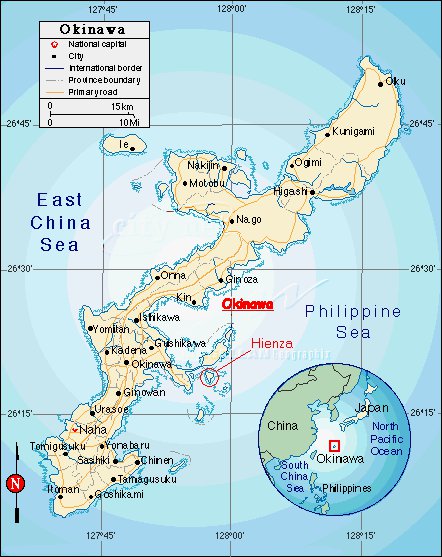 Okinawa map origin unknown