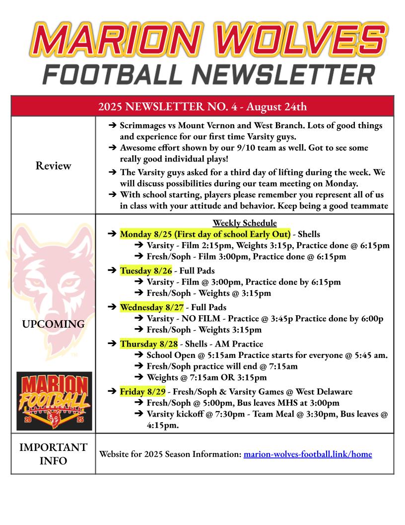 Marion Football | Marion IA
