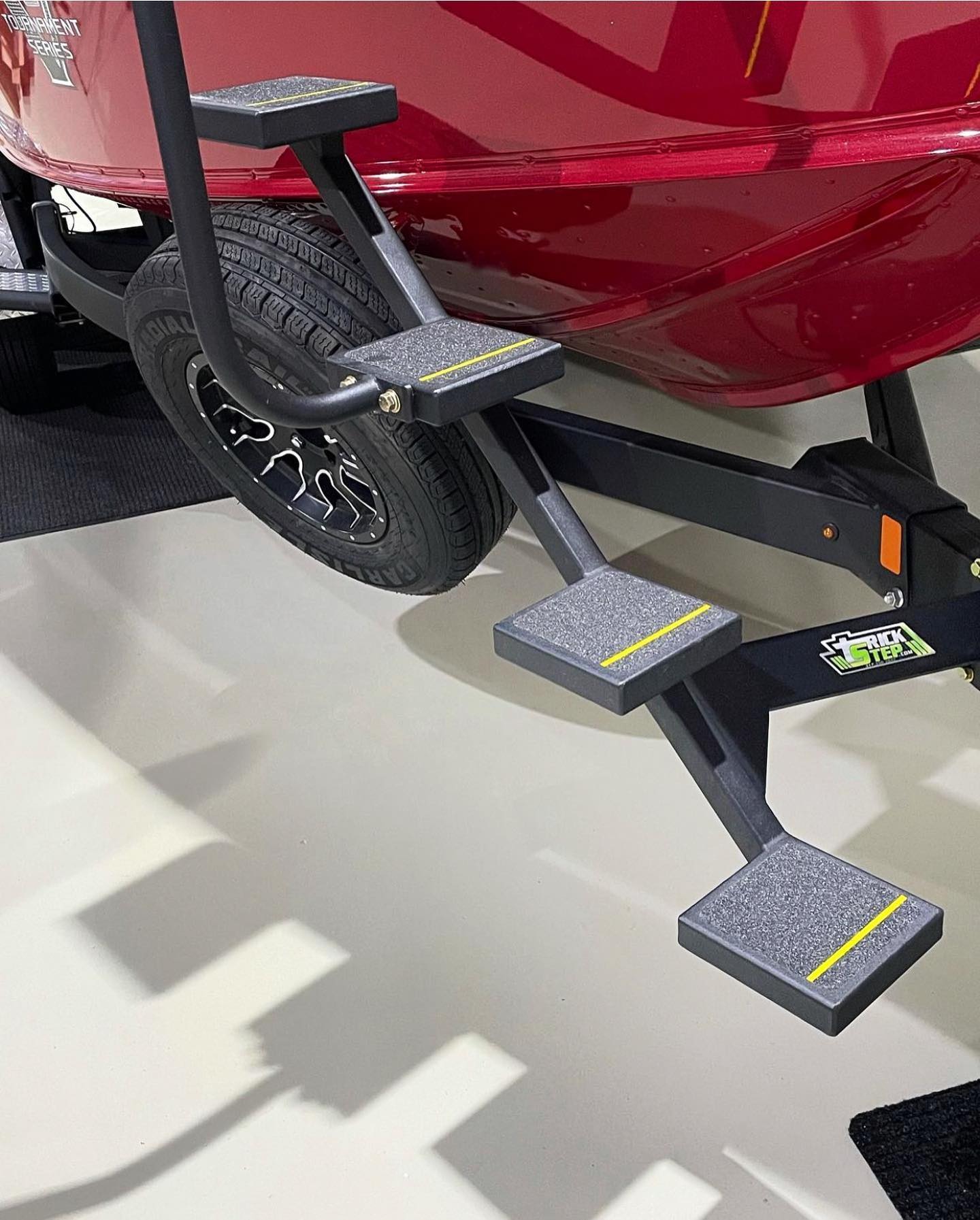 Trick Step - Best Boat Trailer Steps - Mark Peiser Manufacturing - No ...
