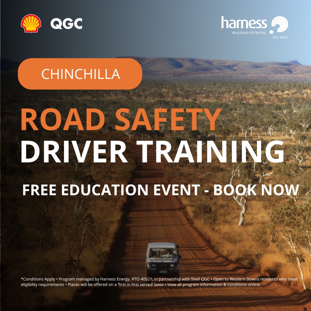 Harness - *FREE Road Safety Training Days In Chinchilla - Last Date For ...