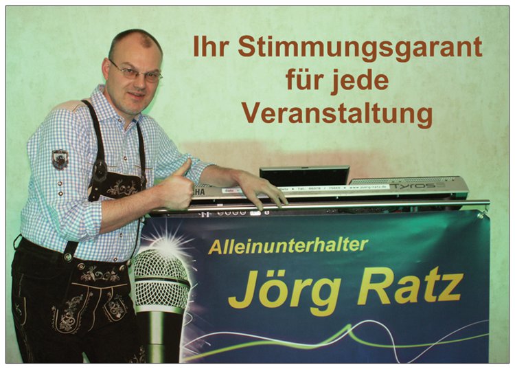 Alleinunterhalter Jörg Ratz
