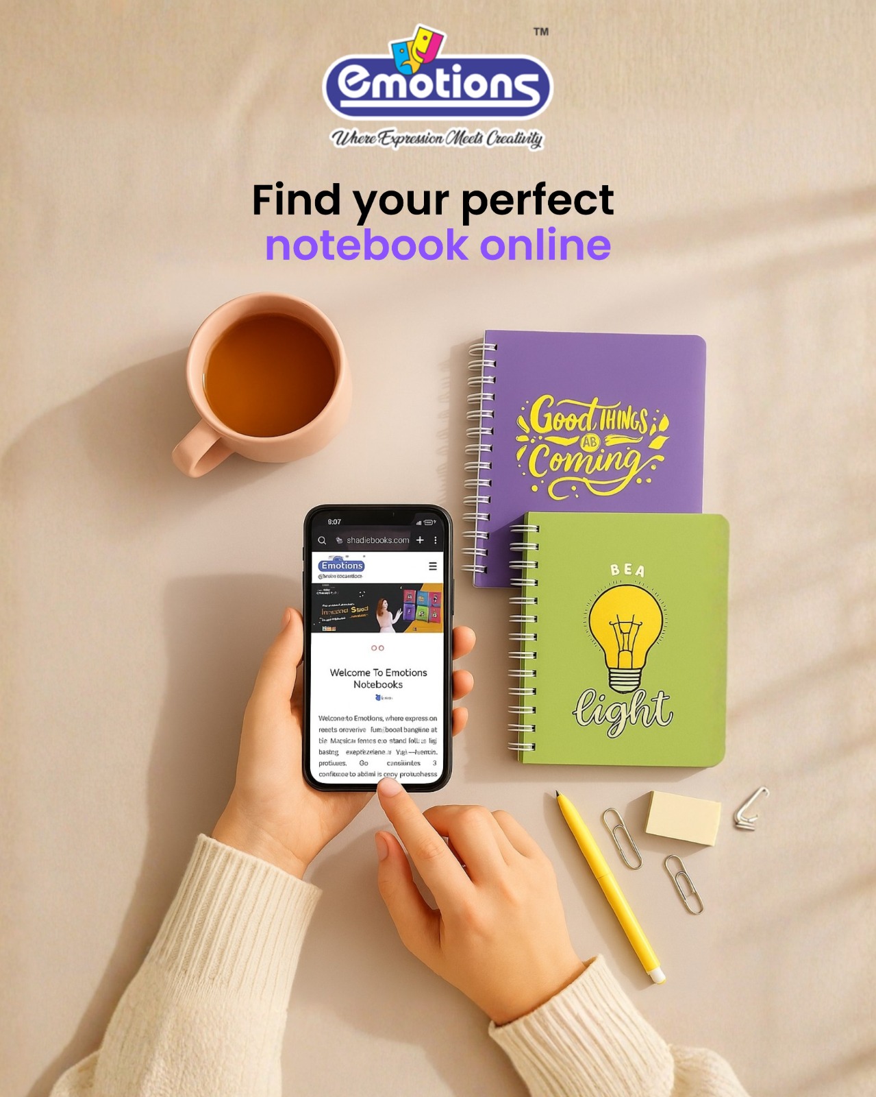 Emotions Notebooks | Indore