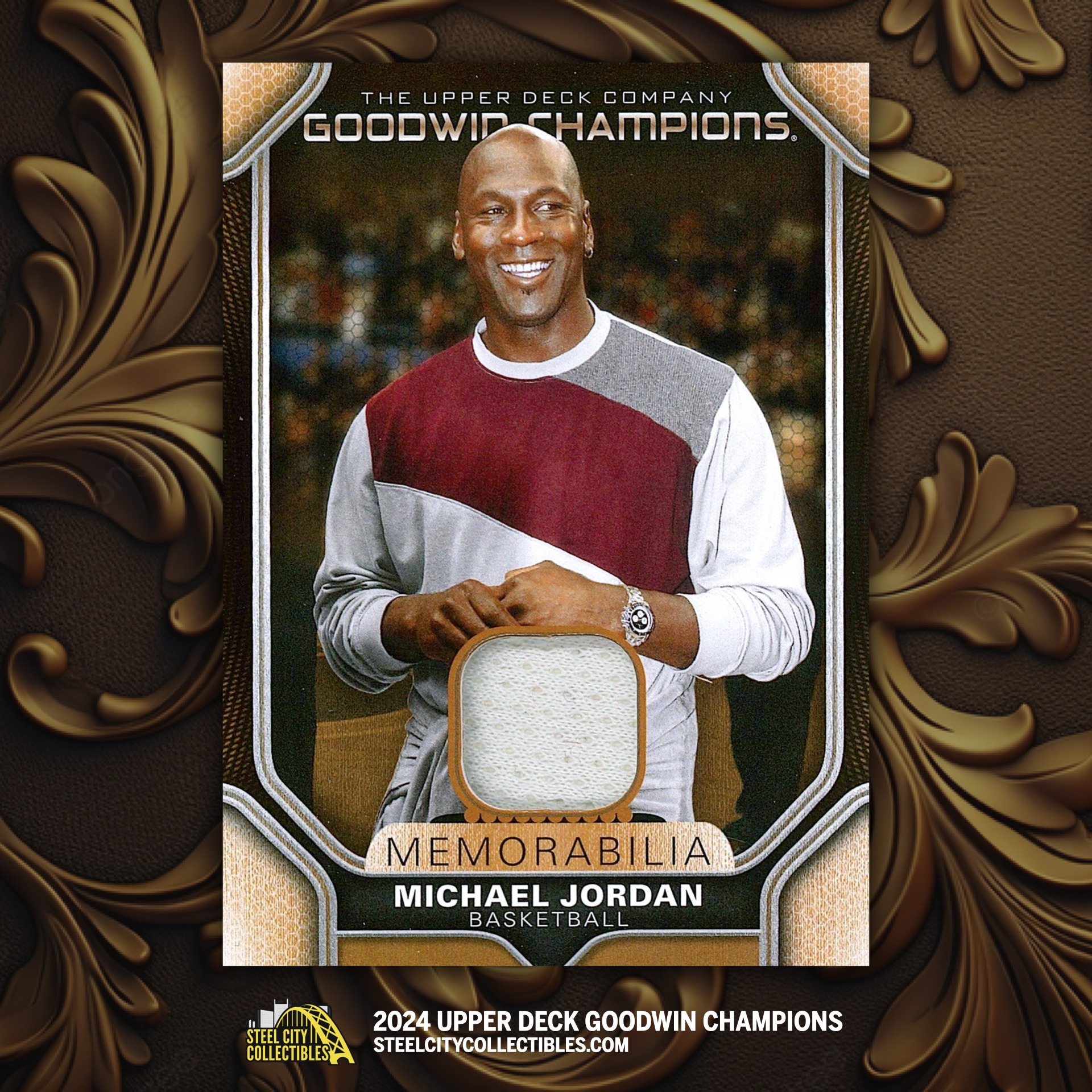 Autographs and relics from Michael Jordan? Actual gold nuggets 