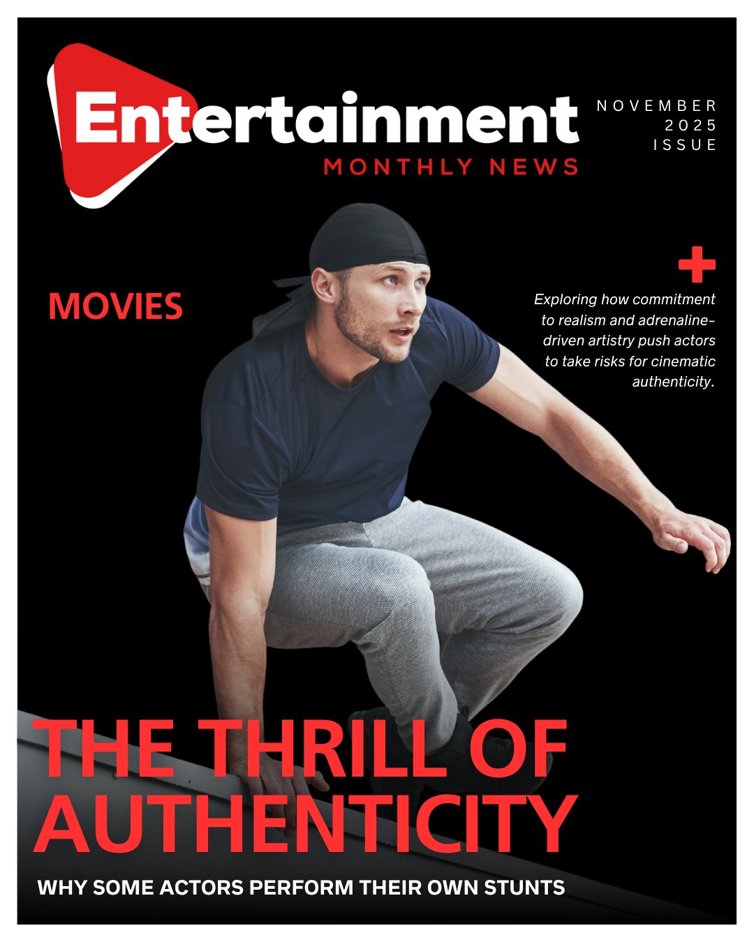 Entertainment - 🎬 Actors performing their own stunts isn't just bravery ...