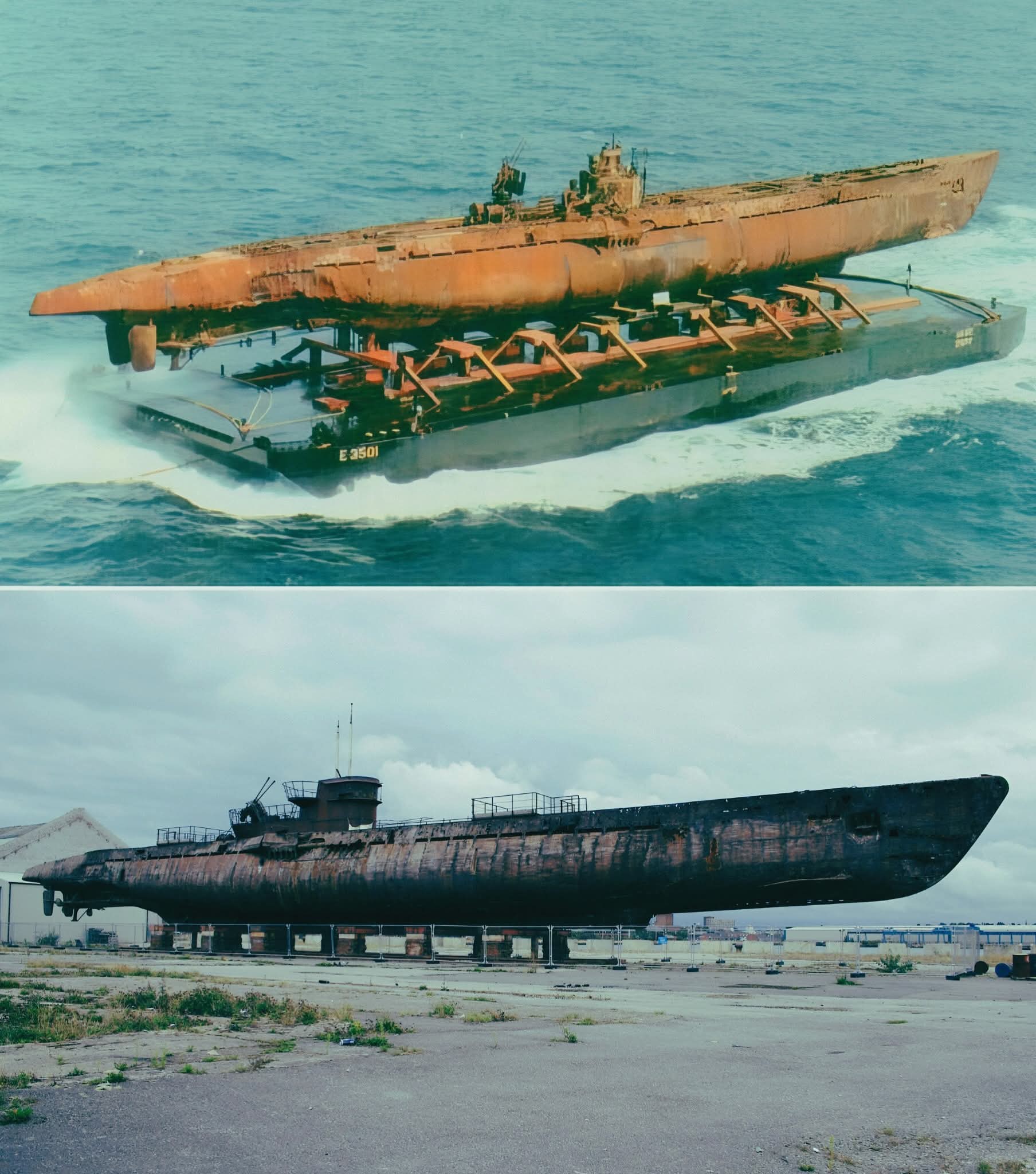 Japanese transport submarine Yu 3 salvage and history
