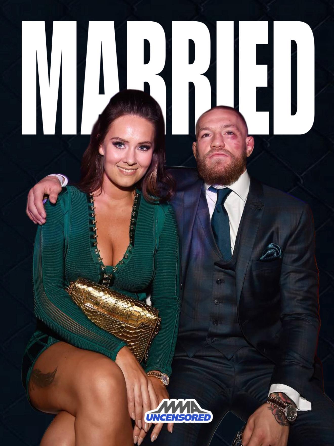 dee devlin green dress Conor McGregor Marries Fiancée After More Than 15 Years Together More details here: https://www.complex.com/sports/a/bernadette-giacomazzo/ conor-mcgregor-marries-longtime-fiance-dee-devlin-in-vatican-city-ceremony Women Sexy Cocktail Dress