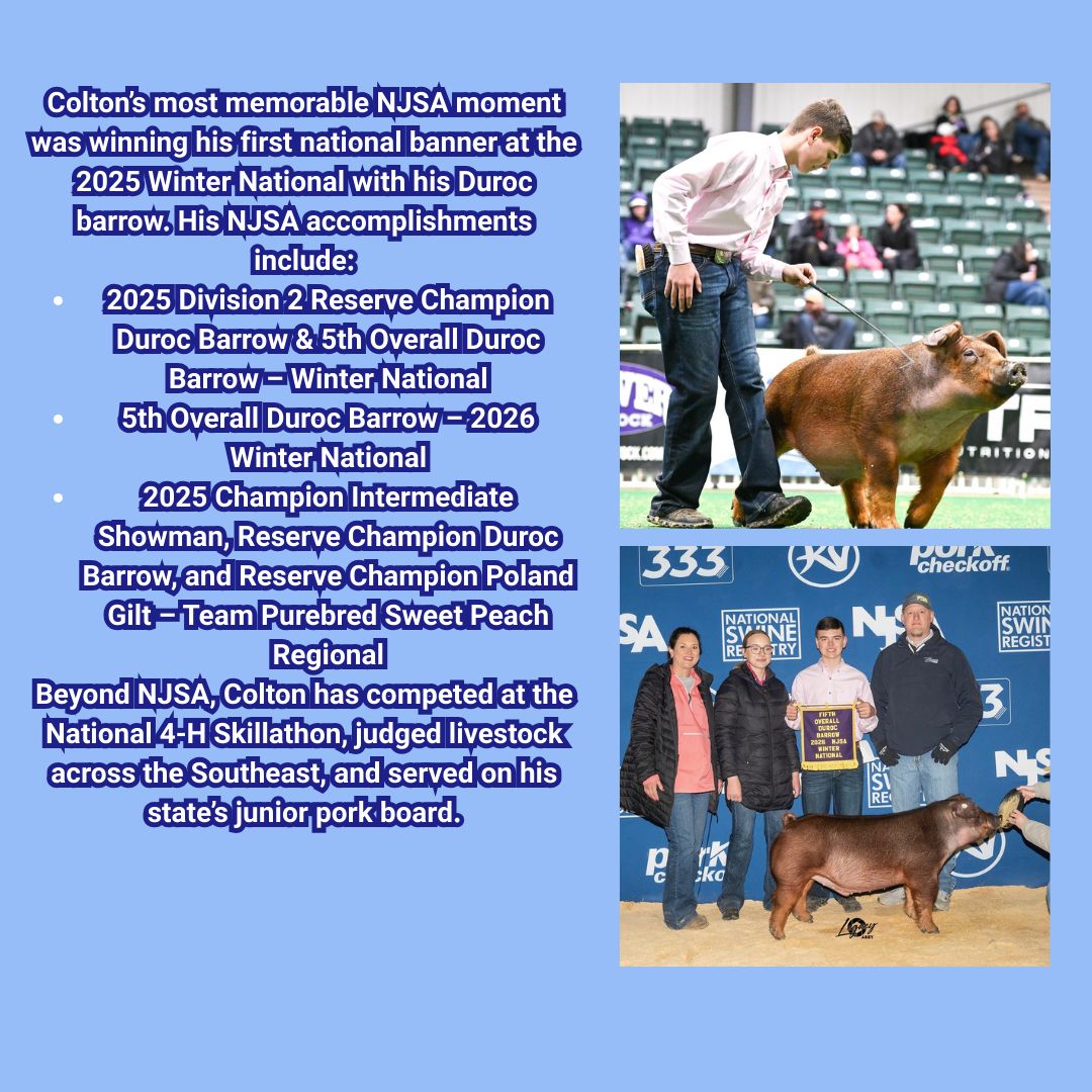 ️ We are... - National Junior Swine Association (NJSA) | Facebook