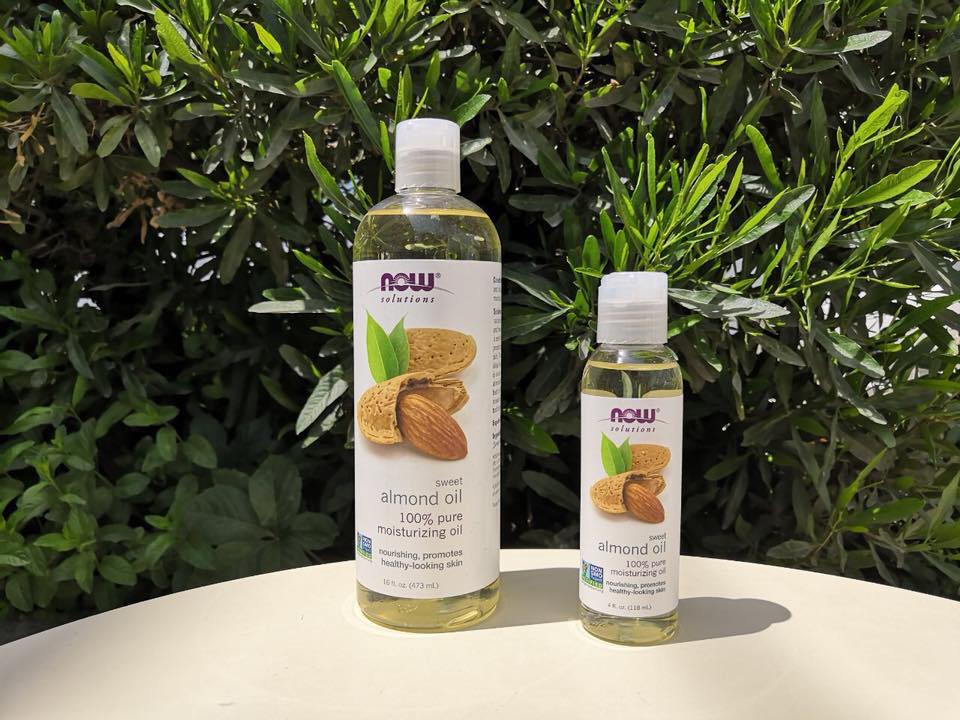 كوزمتك نور زيت اللوز الحلو للبشرة والشعر من ناو فودز Now Foods Solutions Sweet Almond Oil زيت لوز حلو نقي روعه لتطويل الشعر او حتى ممكن تخلطيه مع زيت الخروع