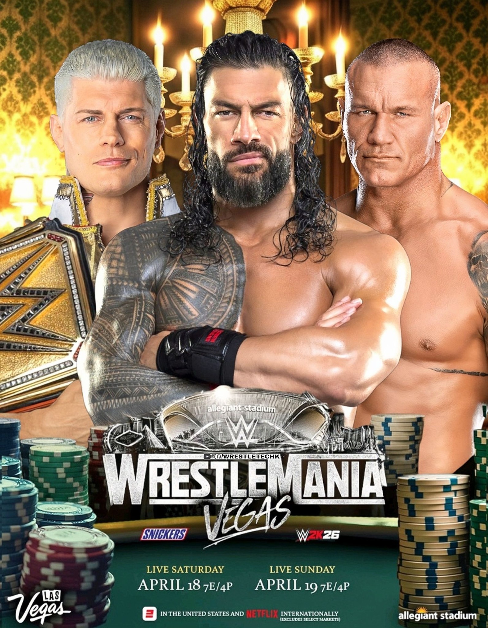 Wrestle - What If: Randy Orton wins the 2026 Royal Rumble Match, turns ...