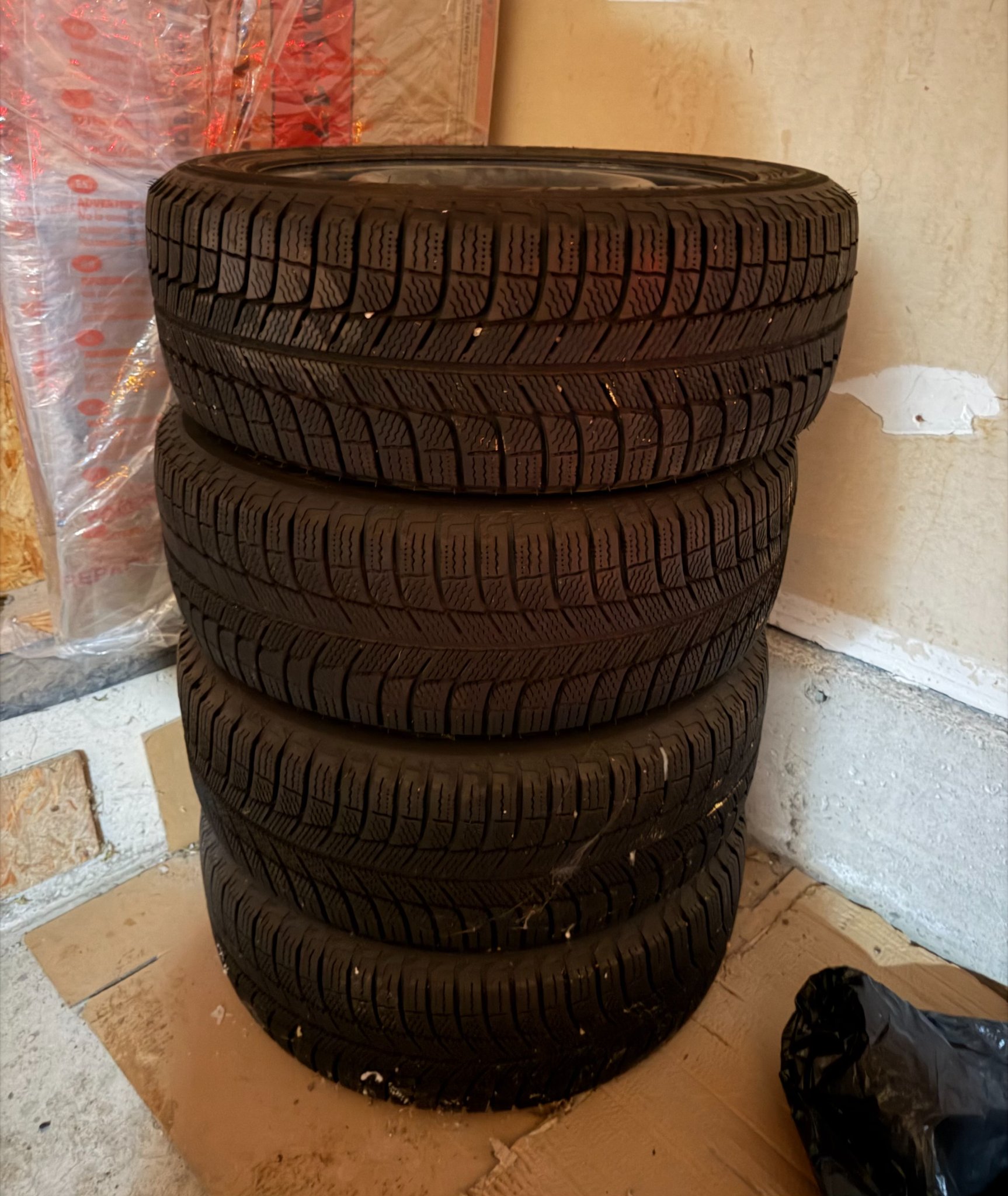 Michelin X-Ice Winter Tires + Steel Rims – Lightly Used ️ - Car Wheels ...