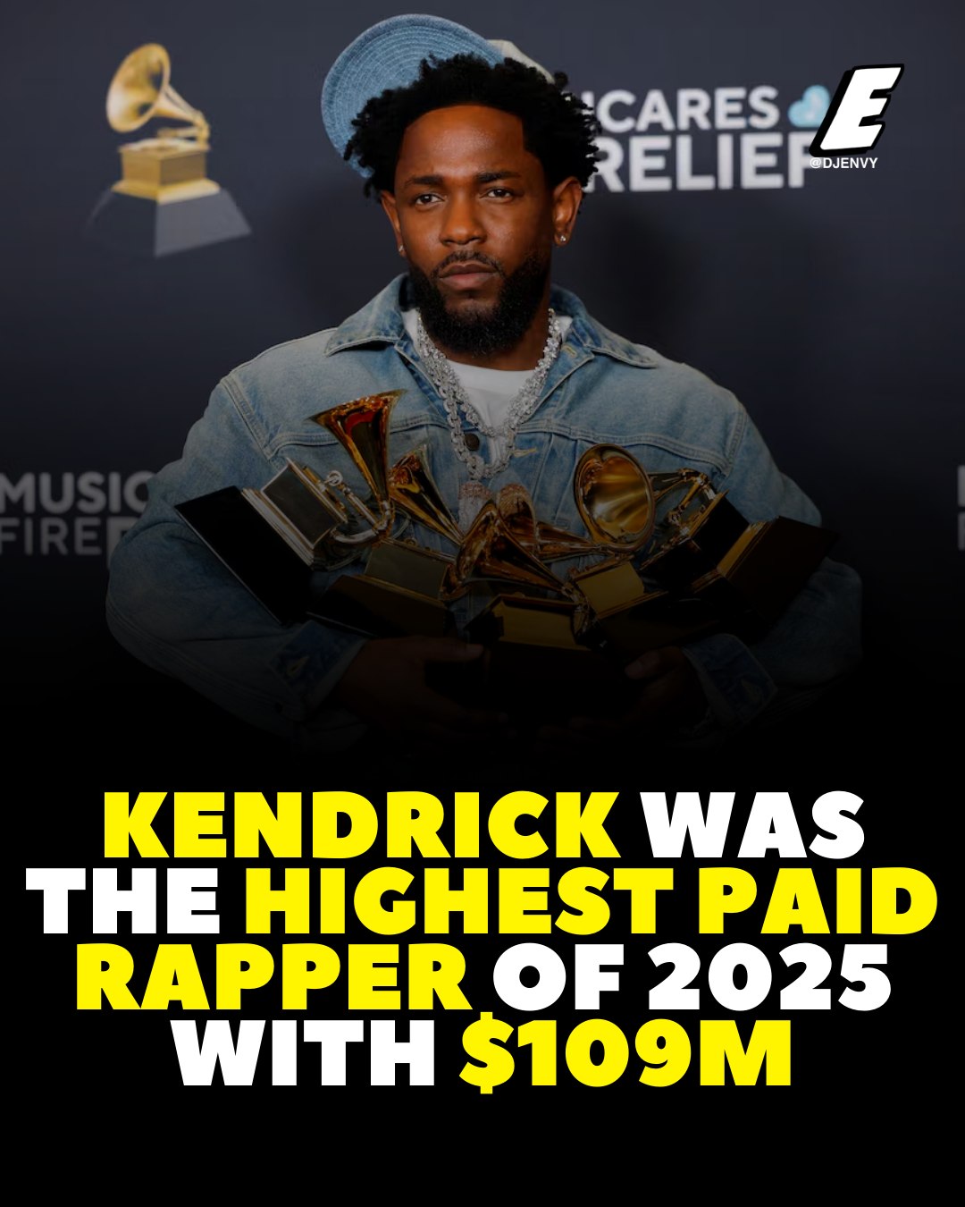 DJ ENVY - Kendrick Lamar is the top-earning rapper for... | Facebook