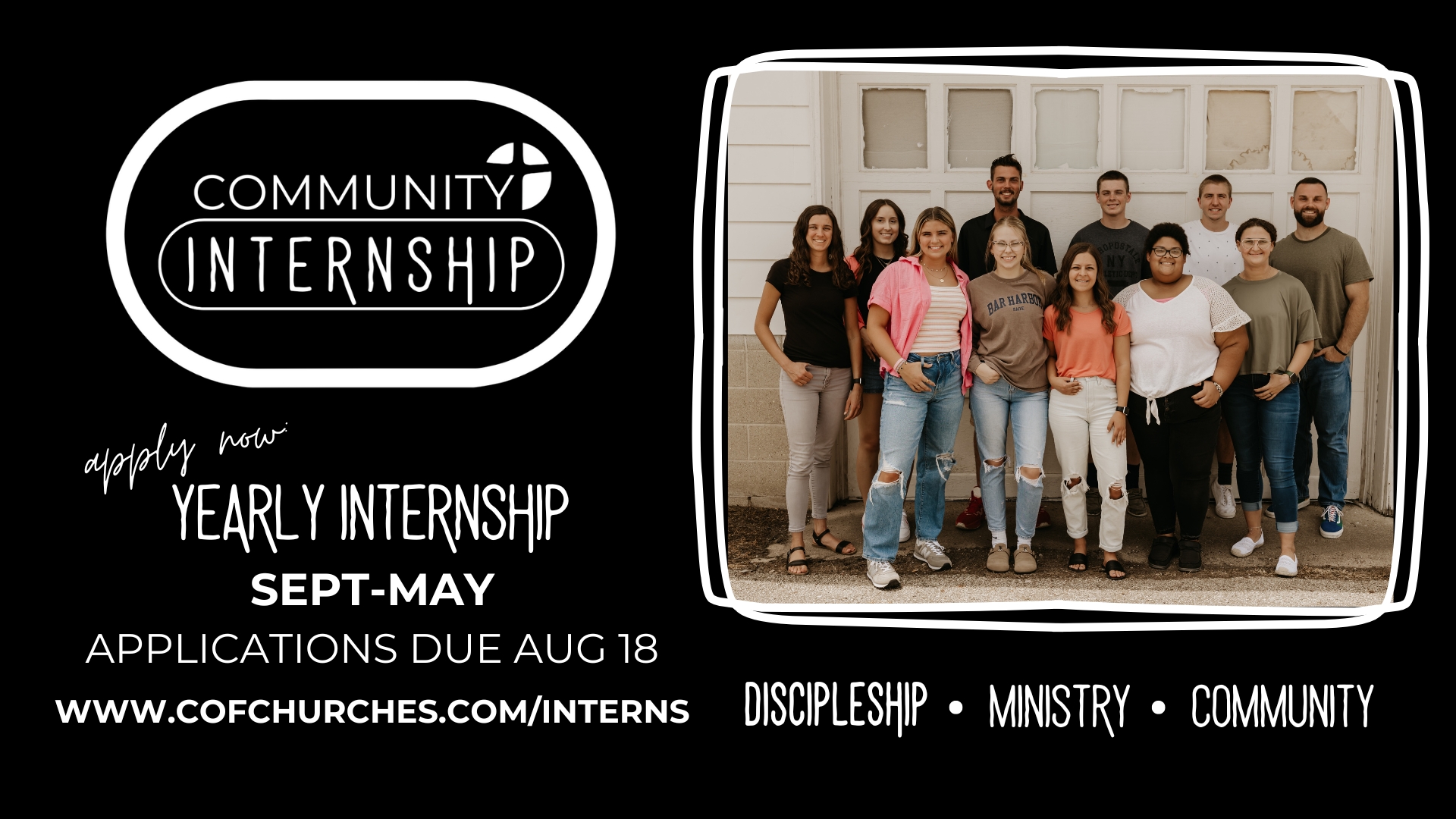 Community - The Community Internship exists to develop young people as ...