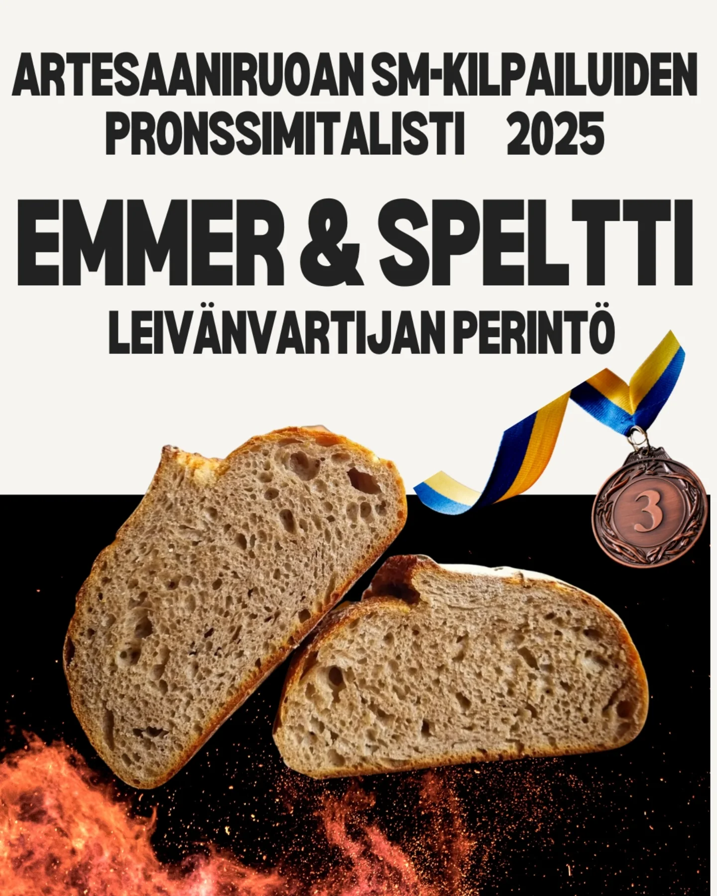 Maalaisleipomo - 🥉Pronssia Artesaaniruoan SM-kisoista! Ja mitalin toi ...