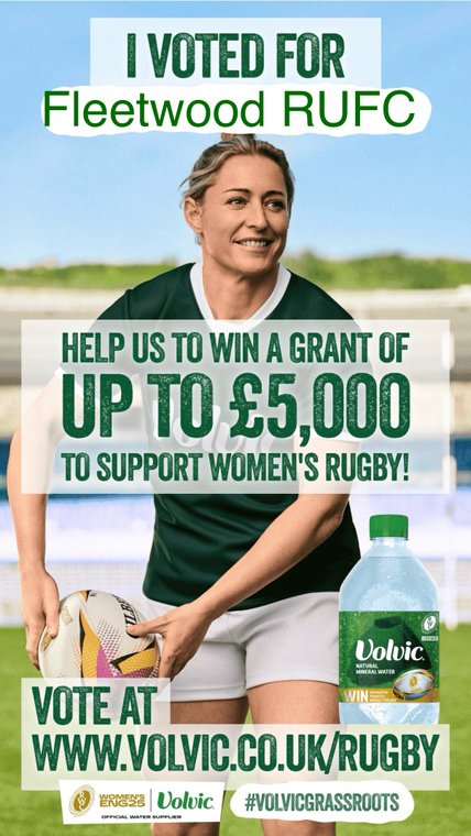 Fleetwood RUFC - Help Fleetwood Rugby Club Win a £5,000... | Facebook