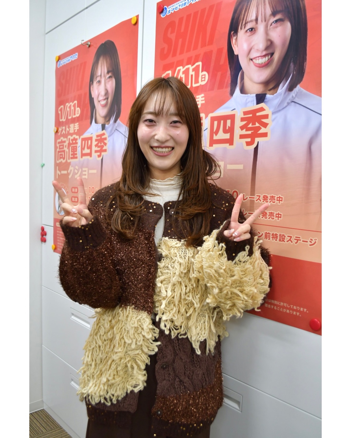 2026/01/11 高憧四季選手トークショーを行いました🩵 2025年大ブレイク