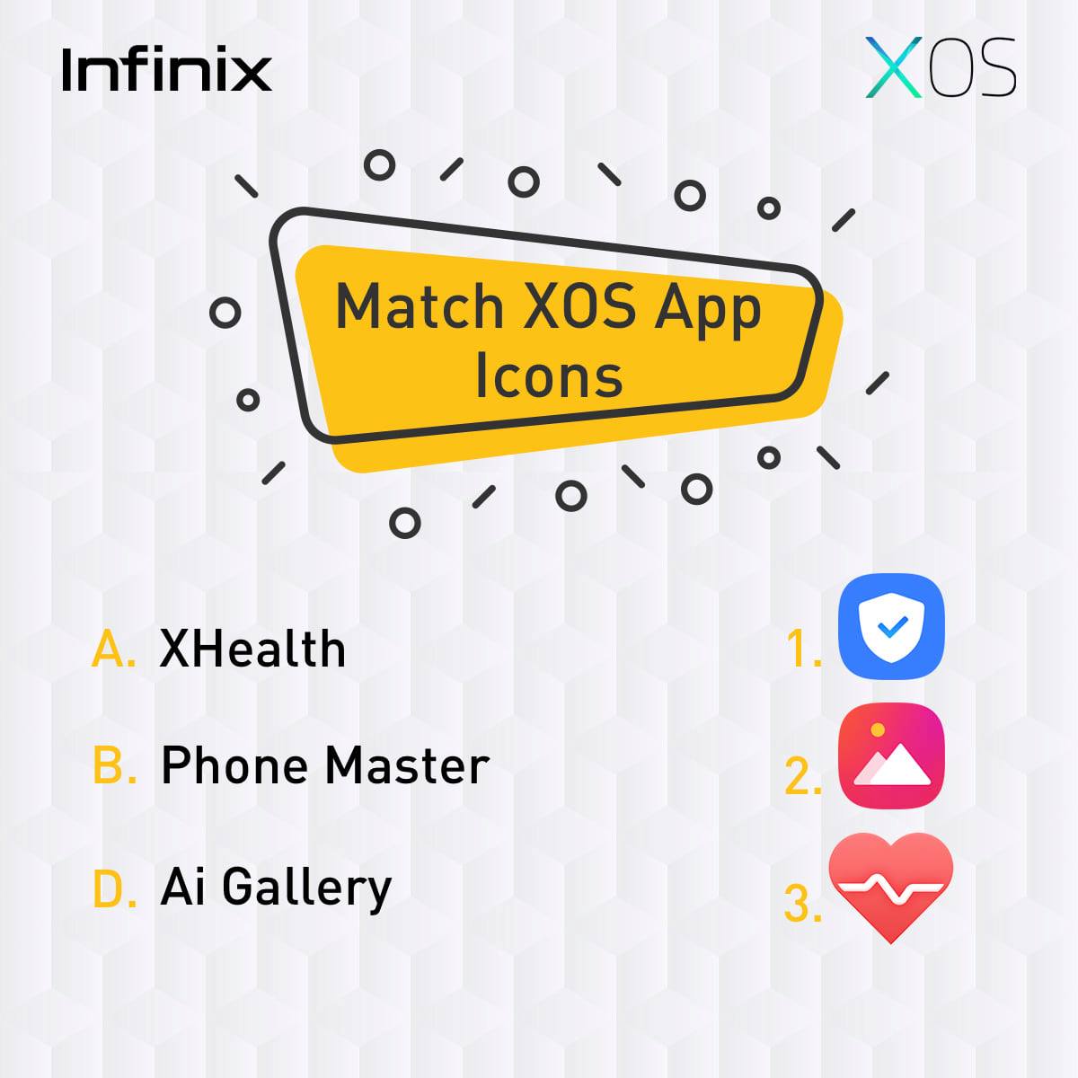 XOS - How well do you know about XOS? Match XOS App icons... | Facebook