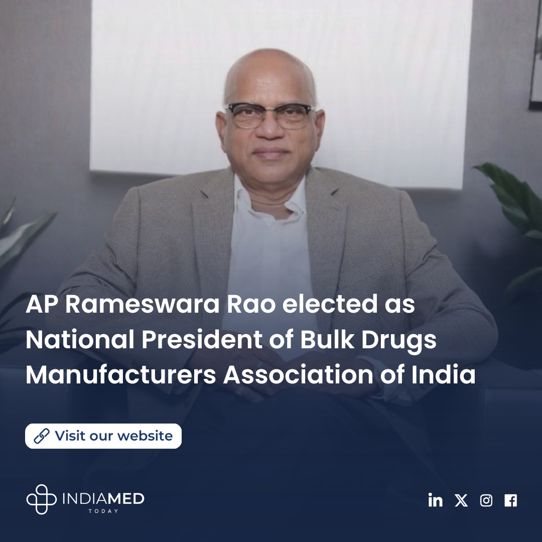 Indiamedtoday - The Bulk Drugs Manufacturers Association of India ...
