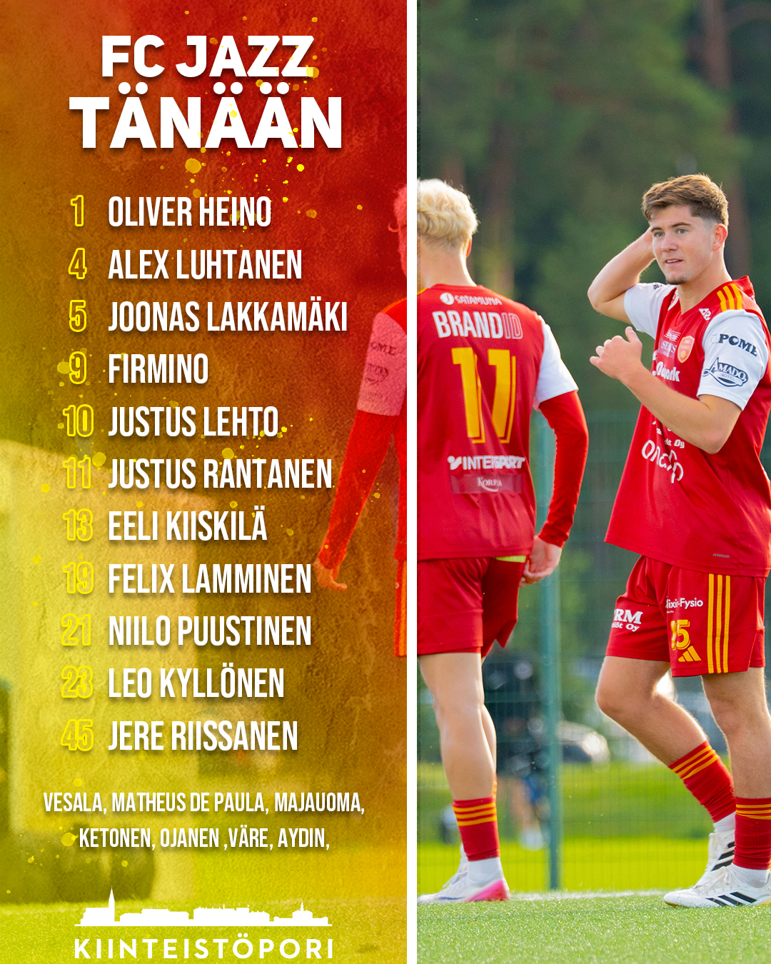 FC Jazz Pori - Alle tunti ottelun alkuun🤩 📆 sunnuntai 19... | Facebook