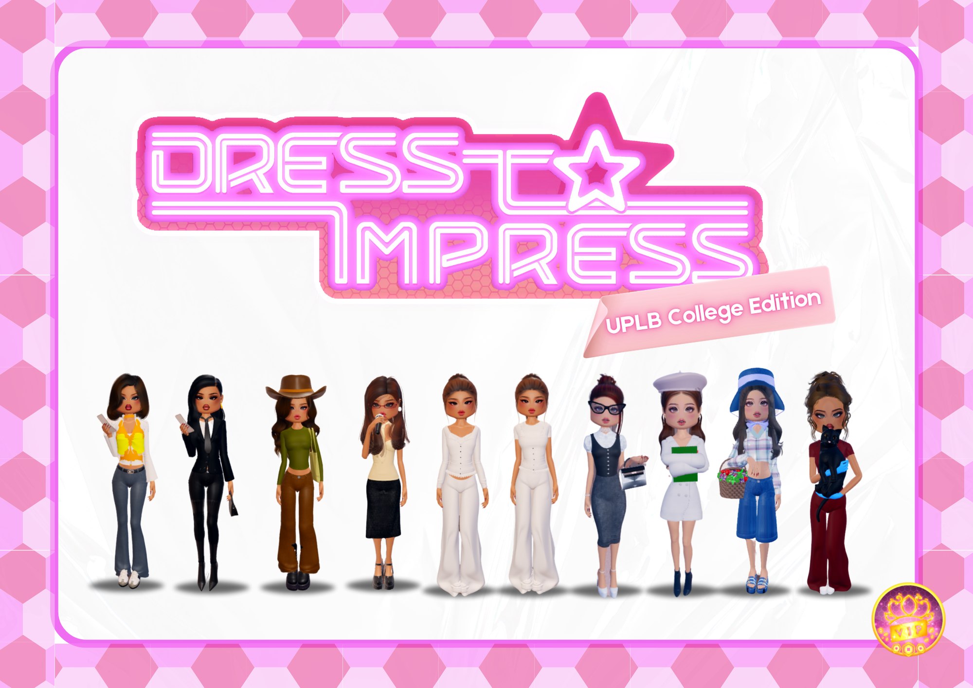 Dress to Impress UPLB Edition stickers are now OPEN for PRE-ORDER! 💅 ...