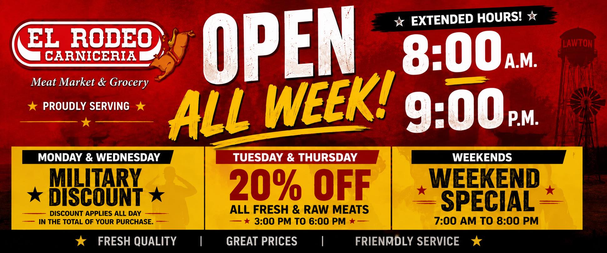 El Rodeo Meat Market/grocery store | Lawton OK