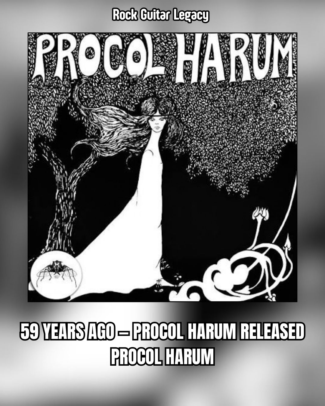 Procol Harum debut album released September 1967