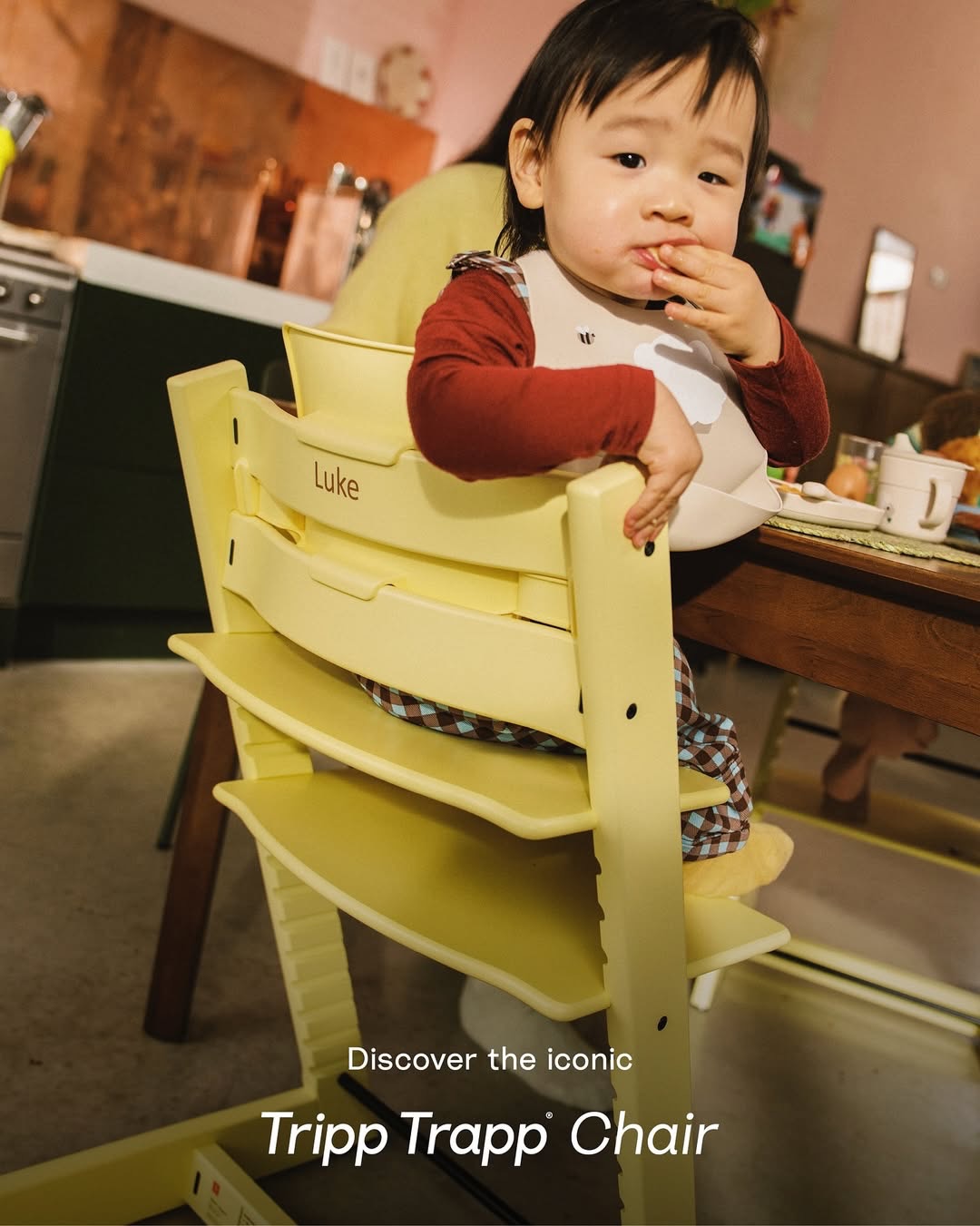 Sunshine in chair form ☀️🍋 Stokke's newest Tripp Trapp colour