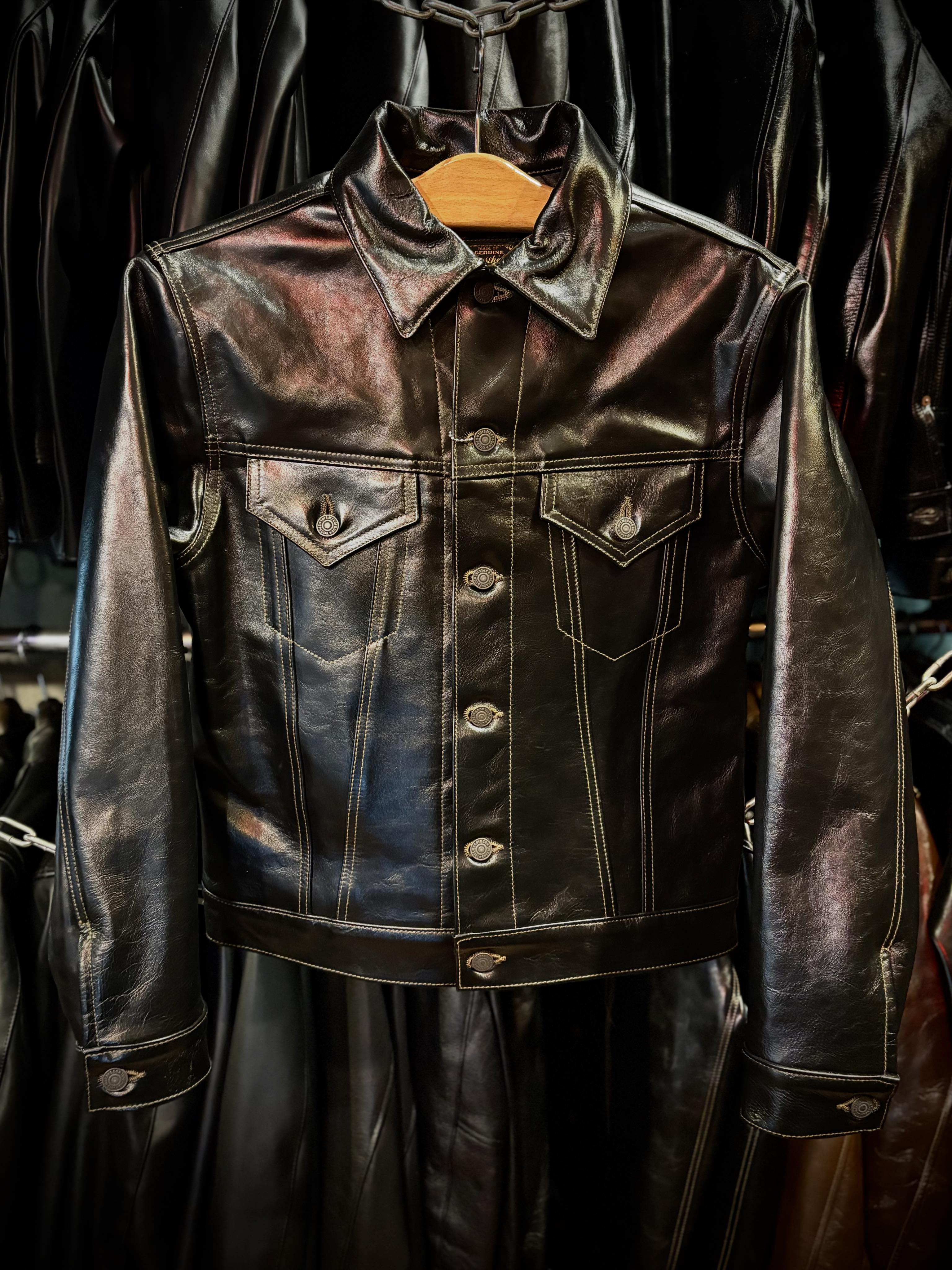 TOYS McCOY LEATHERS TRUCKER JACKET 