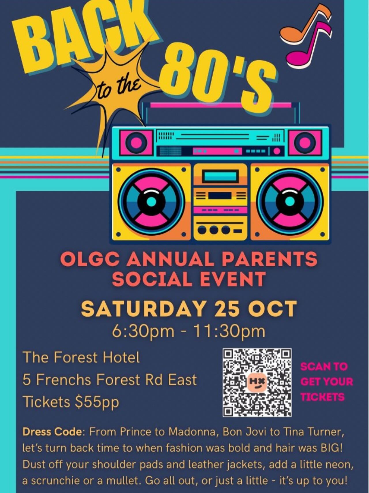 Our - ANNUAL ’80s-THEMED SCHOOL SOCIAL NIGHT! Saturday, 25 October 2025 ...