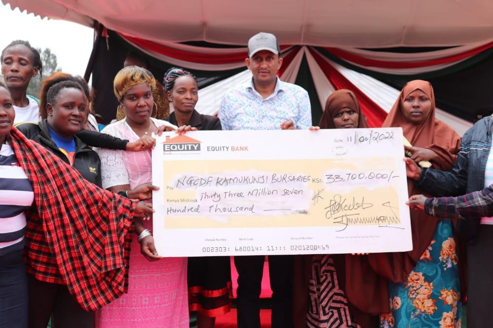 The Kamukunji NG-CDF Bursary cheque... - The Kamukunji Voice | Facebook