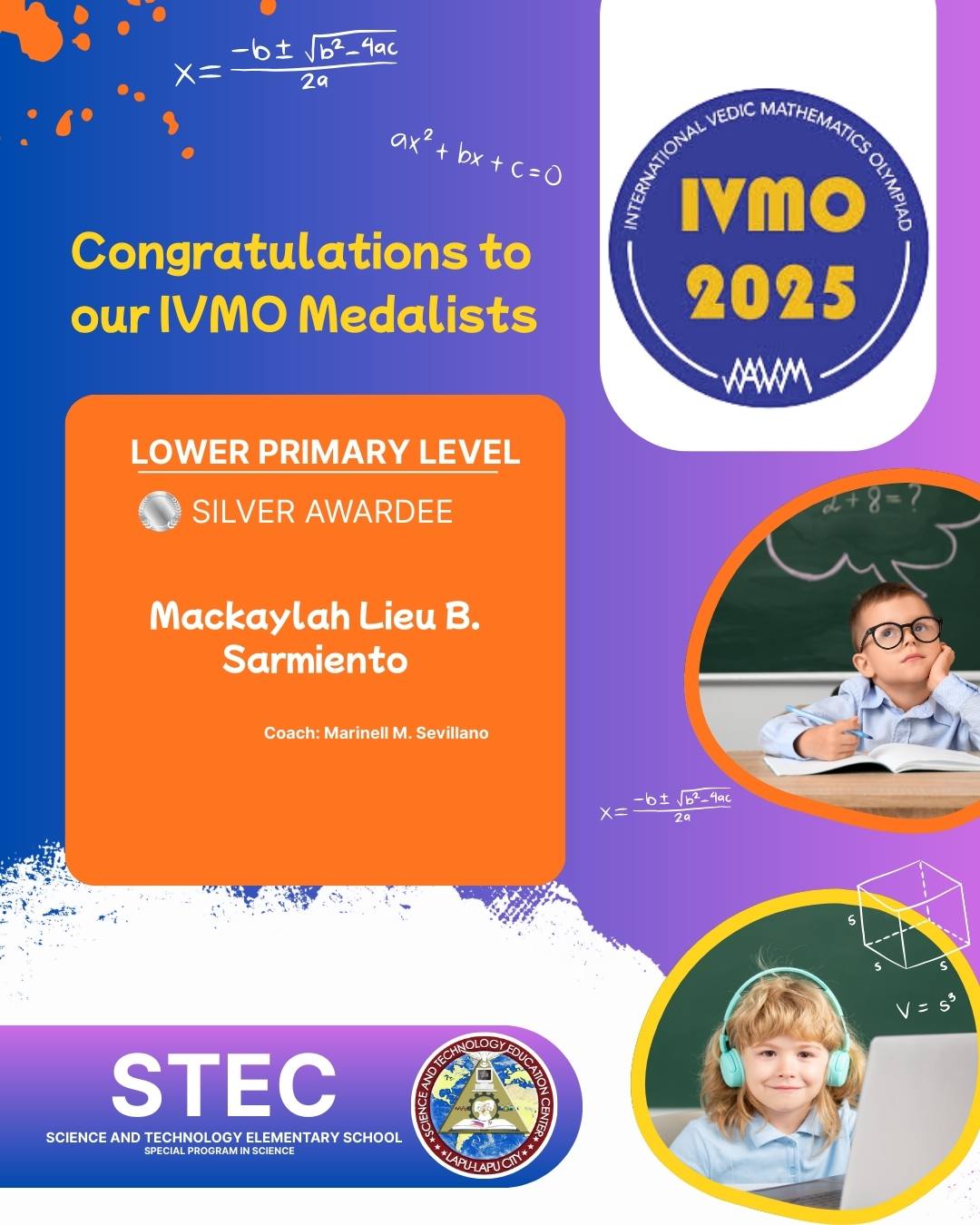 Stec Stes - Results are in: 🎉 Congratulations to our IVMO... | Facebook