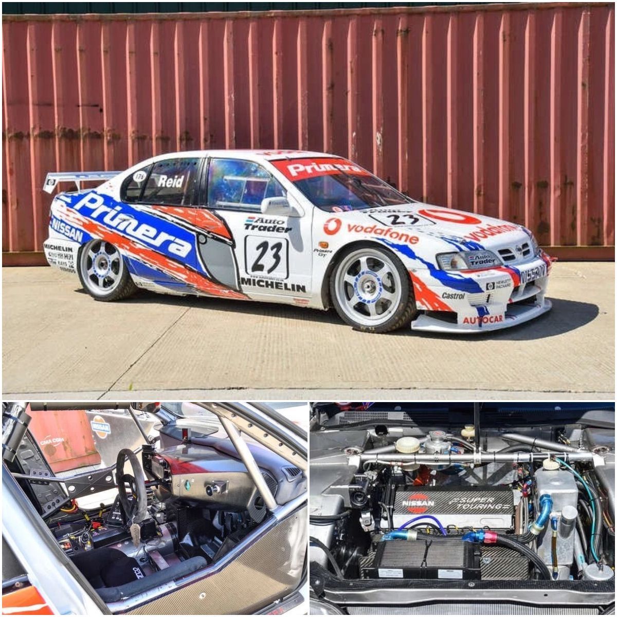 For sale: Nissan Primera GT Super Touring Car. Link in comments.