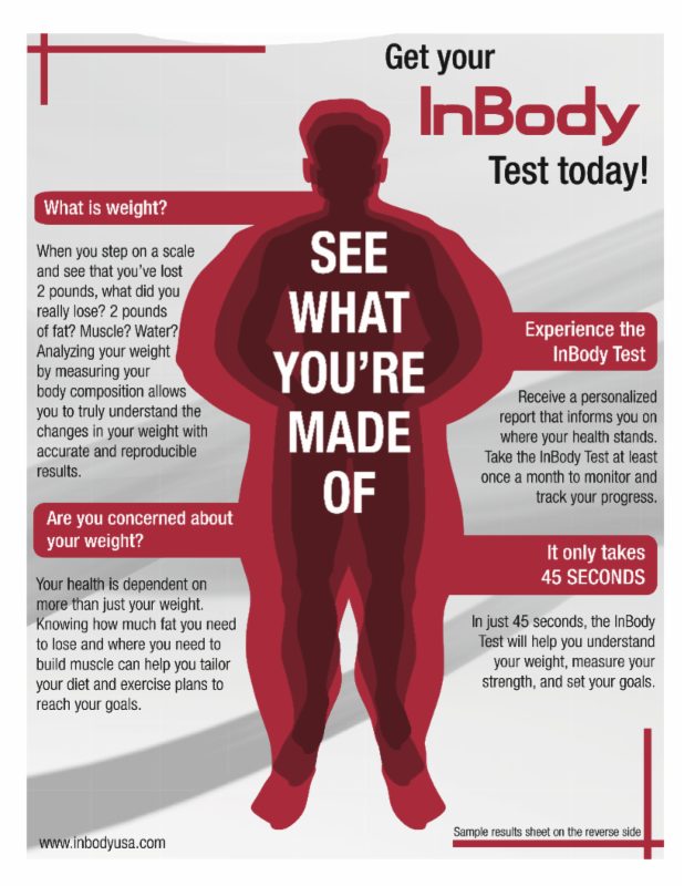 Crossroads - Free Inbody Analysis for the month of November! Come in ...