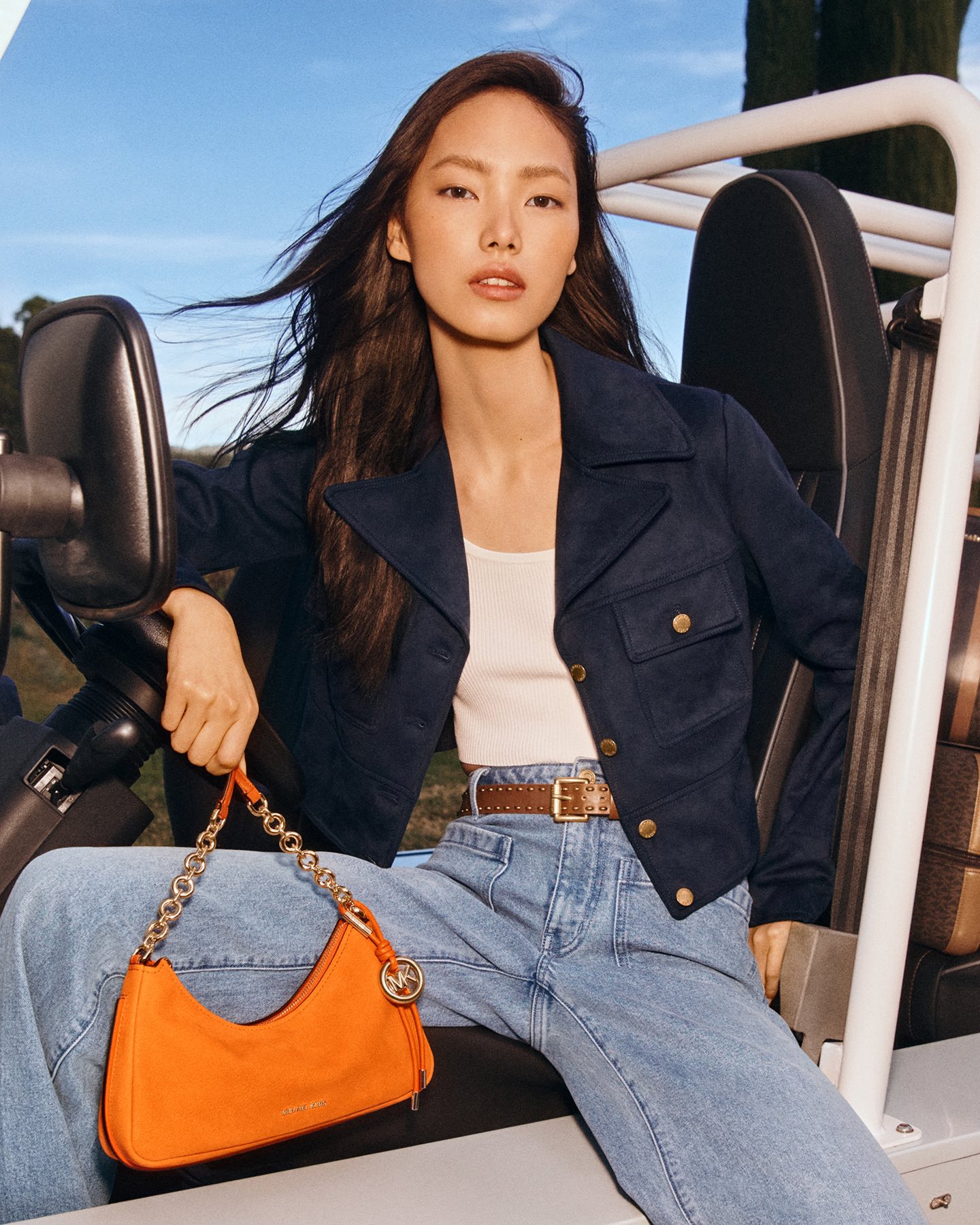レザレクション　ポシェット Mimosa, anyone? Our orange-hued Nolita Pochette is the perfect