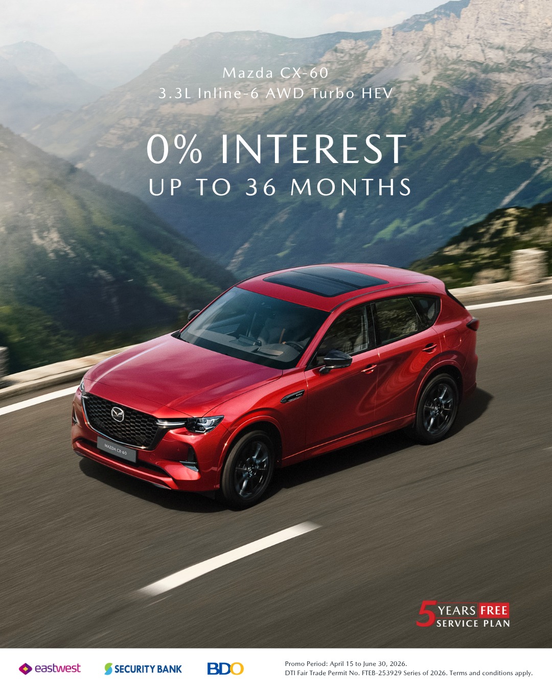 Crafted in Japan, driven by purpose. The Mazda CX-60 is built for