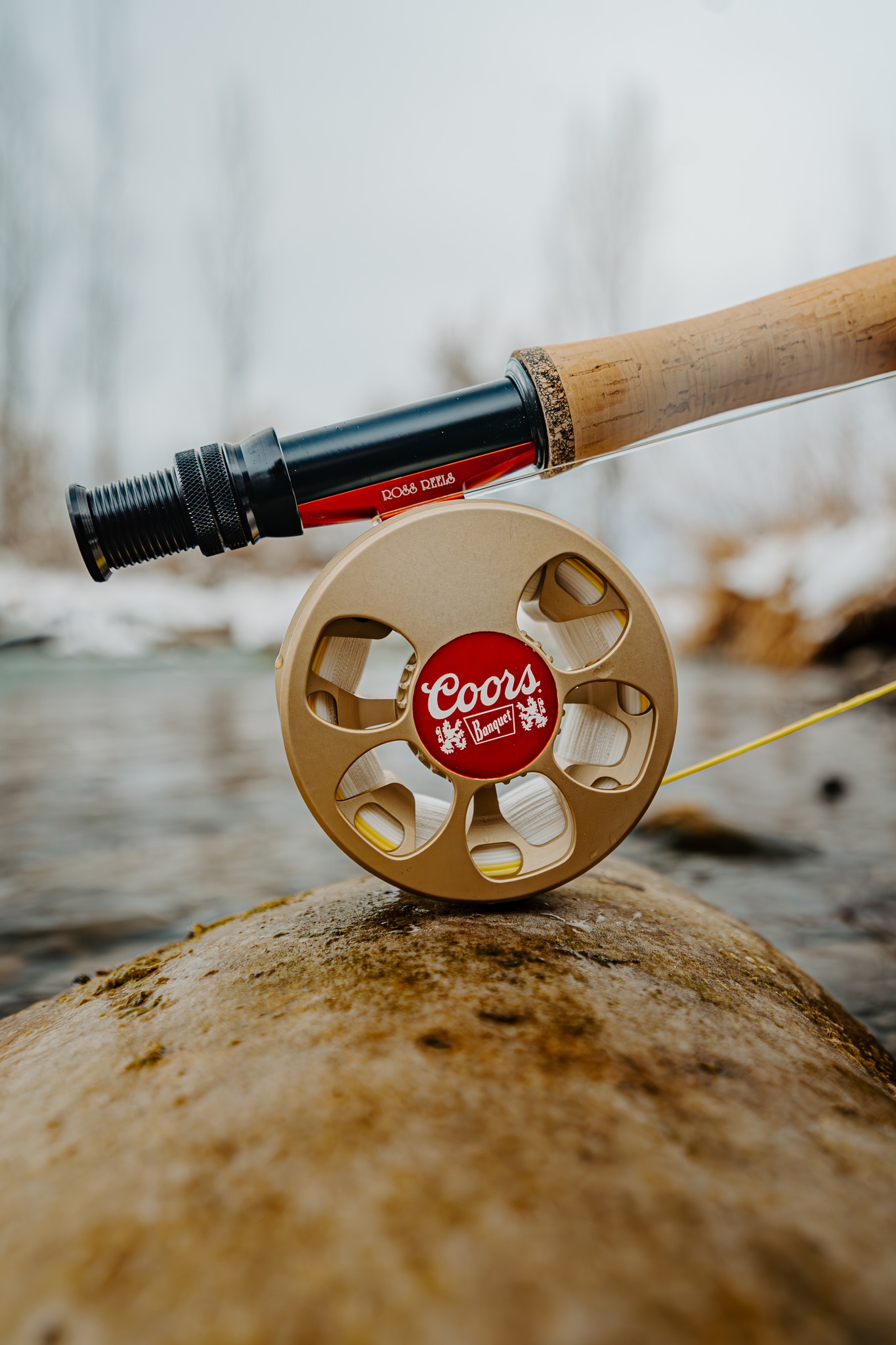 coors fly fishing reel Ross Reels Cimarron Creek - Banquet Edition clean water initiatives New Ross x Coors collaboration