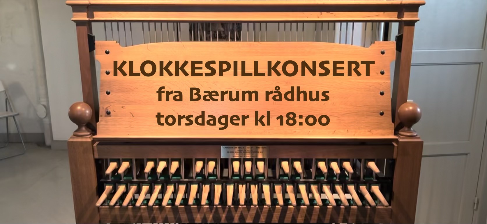 Klokkespillet i Bærum rådhus | Sandvika
