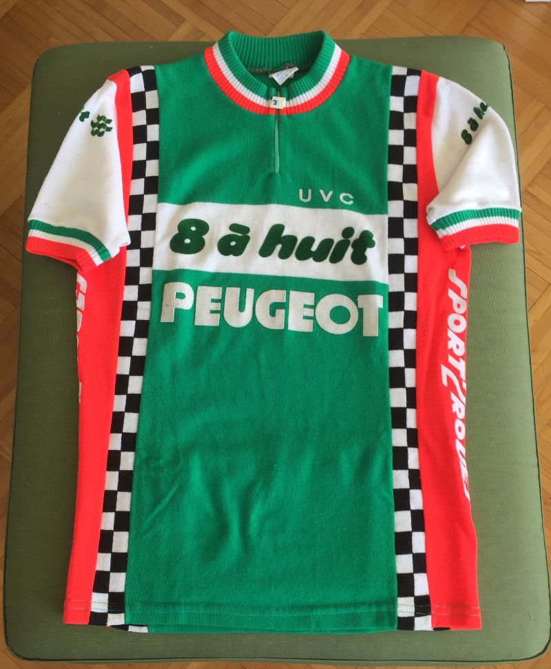Chemise Vintage Opération Bikeway Années 70 - Taille M, Blanc Et Vert, Thème Cyclisme Rétro - Occasion