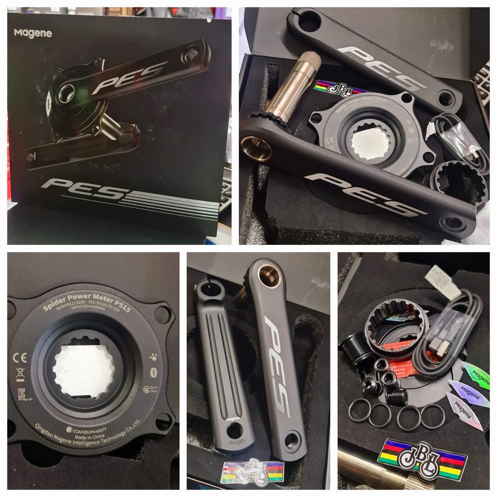 ❤️Magene PES P515/165mm Spider Power Meter Set Crank -php17,050 