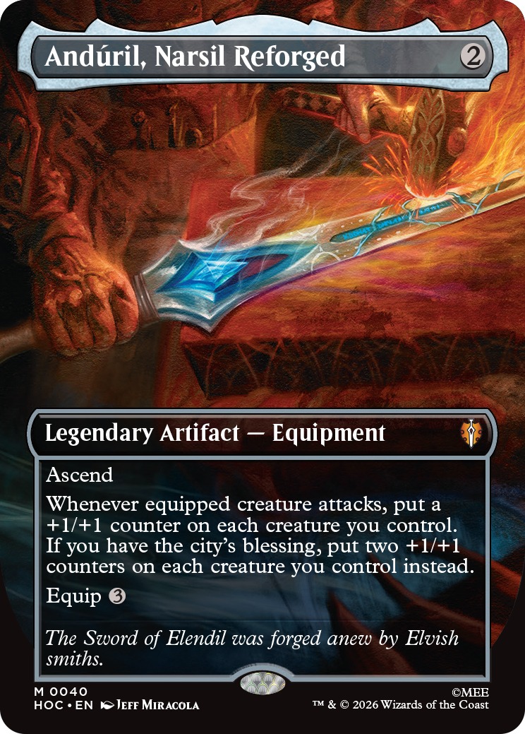 anduril mtg card 401 Games Canada - Anduril, Flame of the West If that creature is legendary Andril, Flame of the West