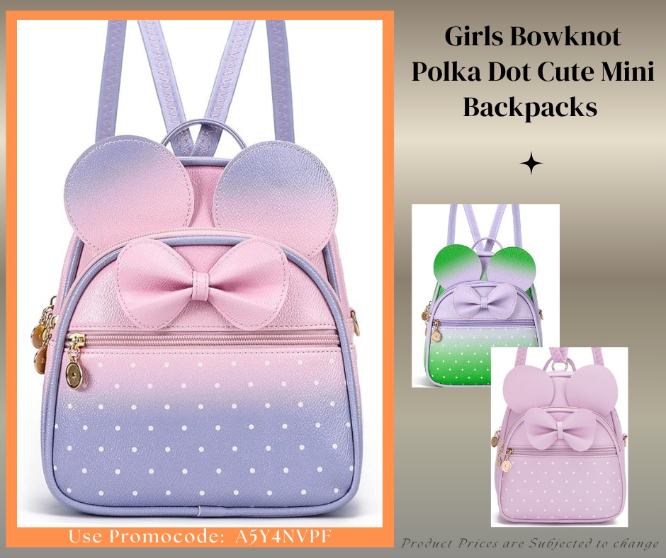 cute mini backpack amazon ➡️ Girls Bowknot Polka Dot Backpacks USE: A5Y4NVPF AD🔗 https://urlgeni.us/amzn/WPneQ 4-Wheel it is waterproof and The Dreamcast Junkyard: Dreamcast Colour:Gray