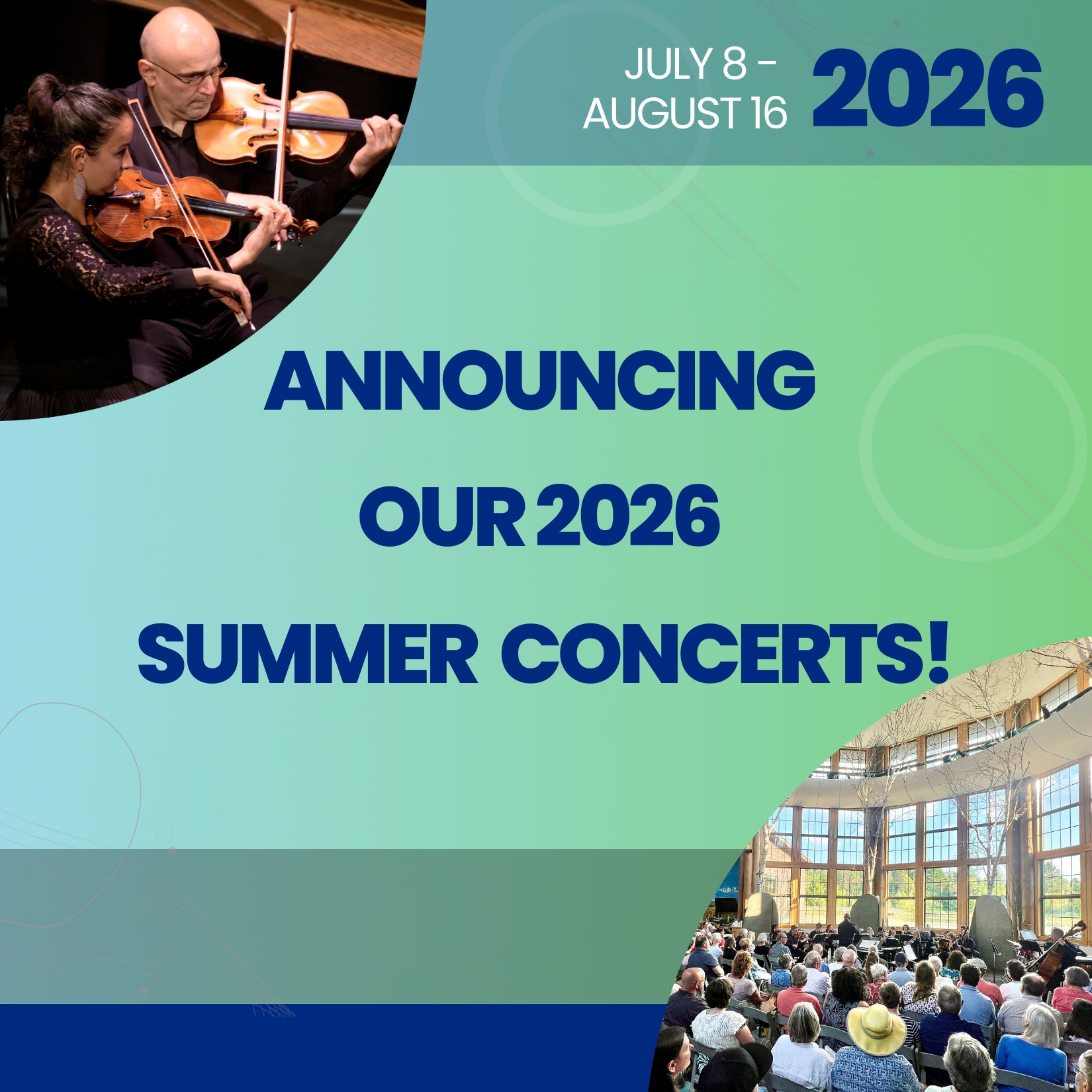 Announcing our 2026 Summer... - Lake Placid Sinfonietta | Facebook
