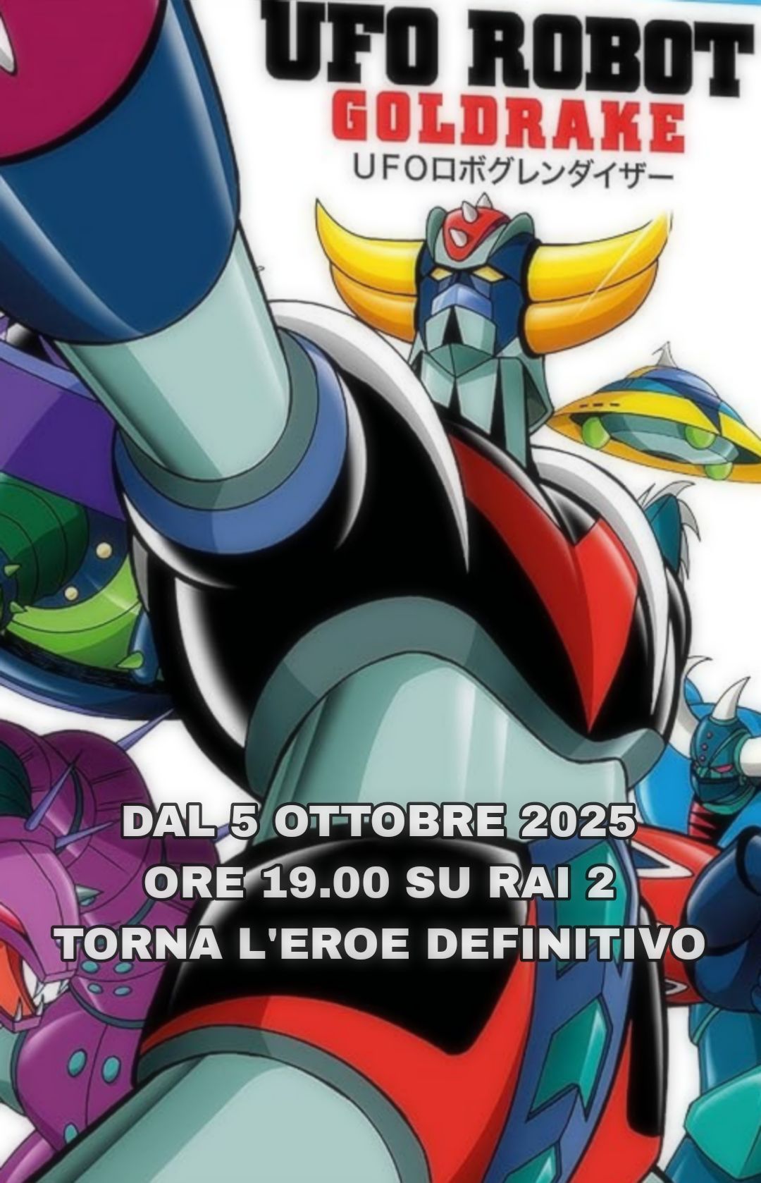 Goldzinger - UFO robot Goldrake. Dal 5 Ottobre su Rai 2... | Facebook