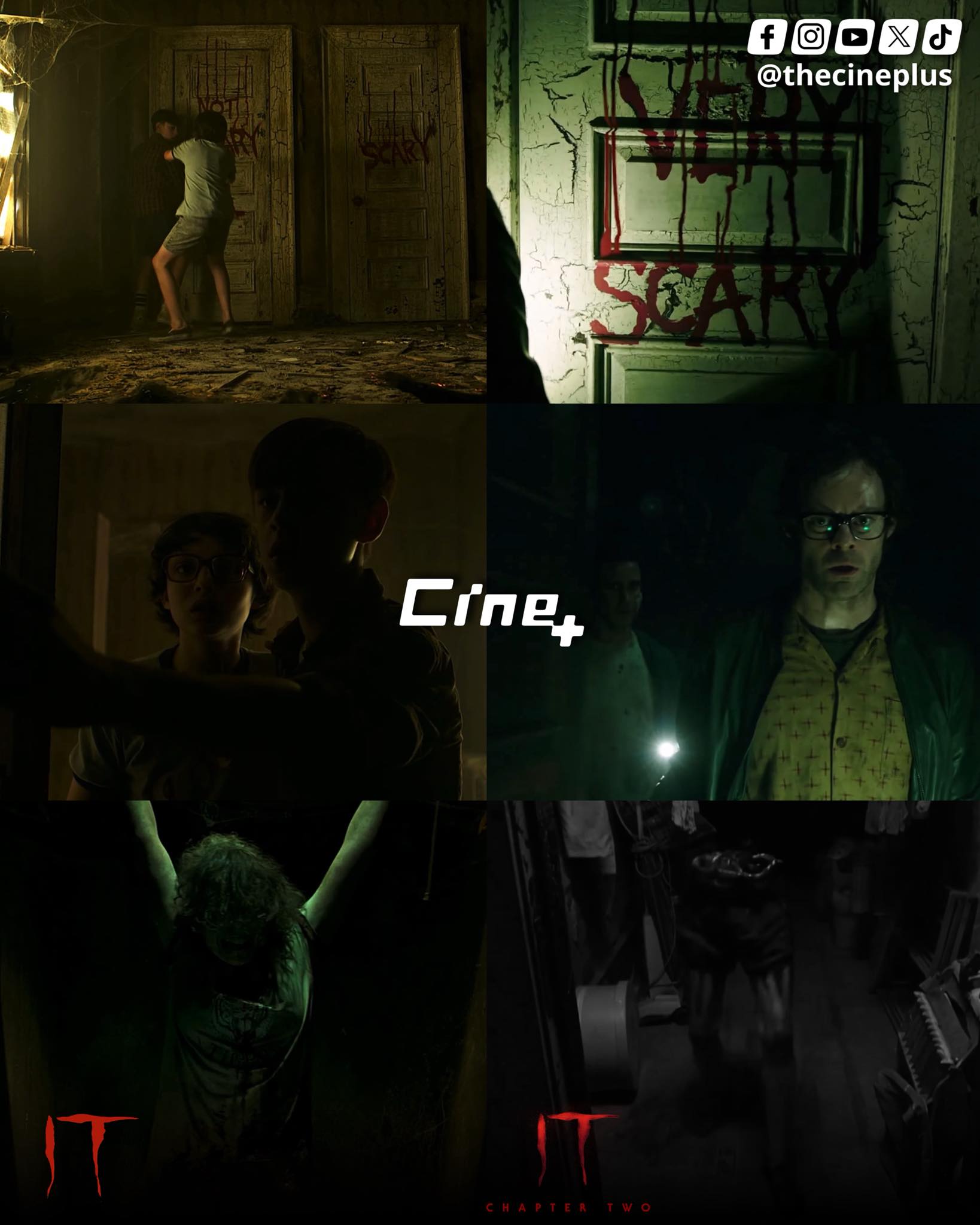 CINE - En 'IT' (2017), durante la visita de los perdedores a la casa ...