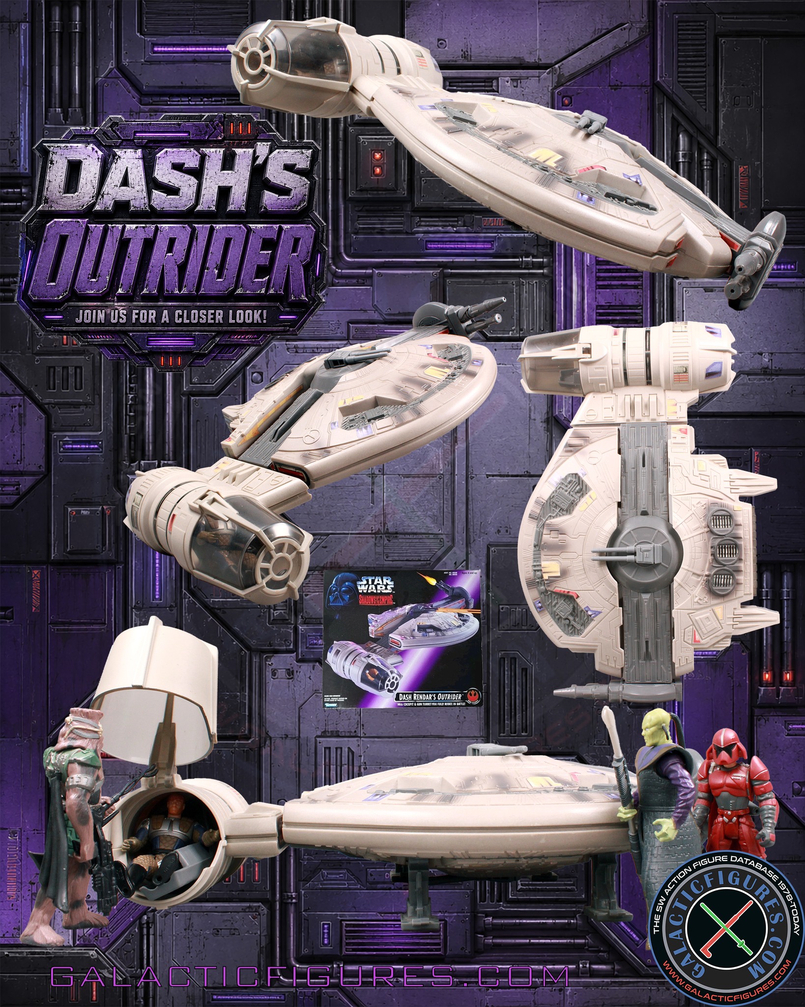 Join us for a closer look at Dash Rendar's Outrider from the 1996