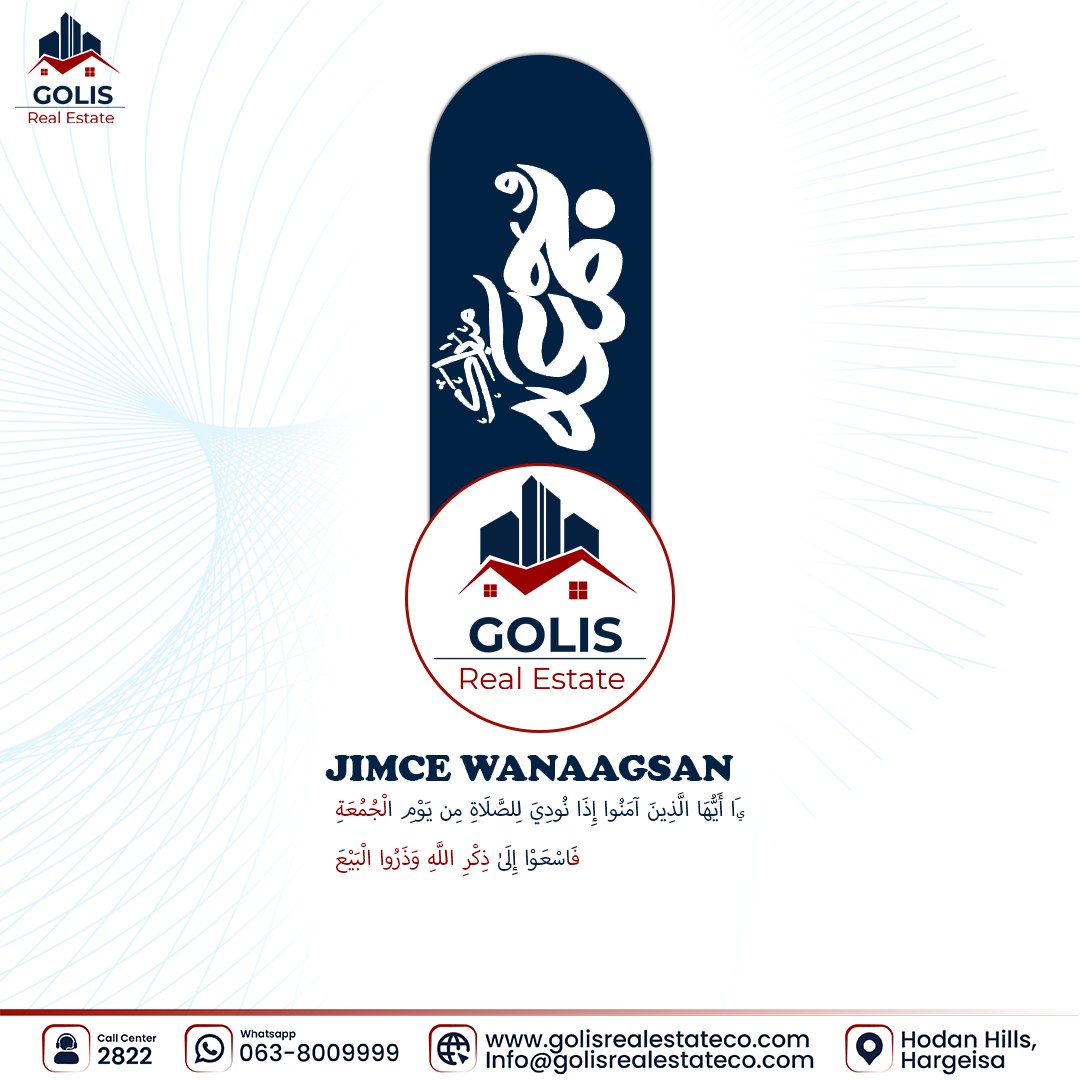 Golis - 𝙅𝙞𝙢𝙘𝙚 𝙒𝙖𝙣𝙖𝙖𝙜𝙨𝙖𝙣 𝙖𝙡𝙡𝙚 𝙝𝙖𝙮𝙣𝙖𝙜𝙖 𝙮𝙚𝙚𝙡𝙤 𝙠𝙪𝙬𝙞𝙞 𝙪𝙪 𝙙𝙖𝙣𝙗𝙞𝙜𝙤𝙤𝙙𝙖 𝙙𝙝𝙖𝙖𝙛𝙤 ...