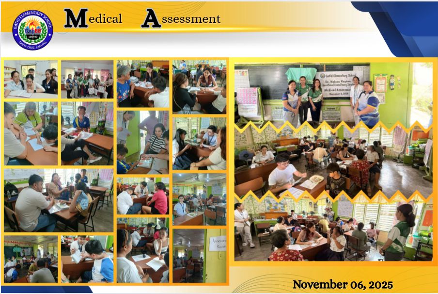 DepEd - The Medical Assessment for learners aims to monitor their ...