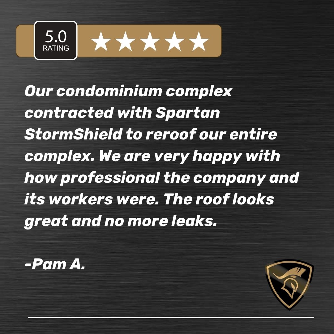 Spartan - Thank you, Pam! We’re proud to have helped your condominium ...