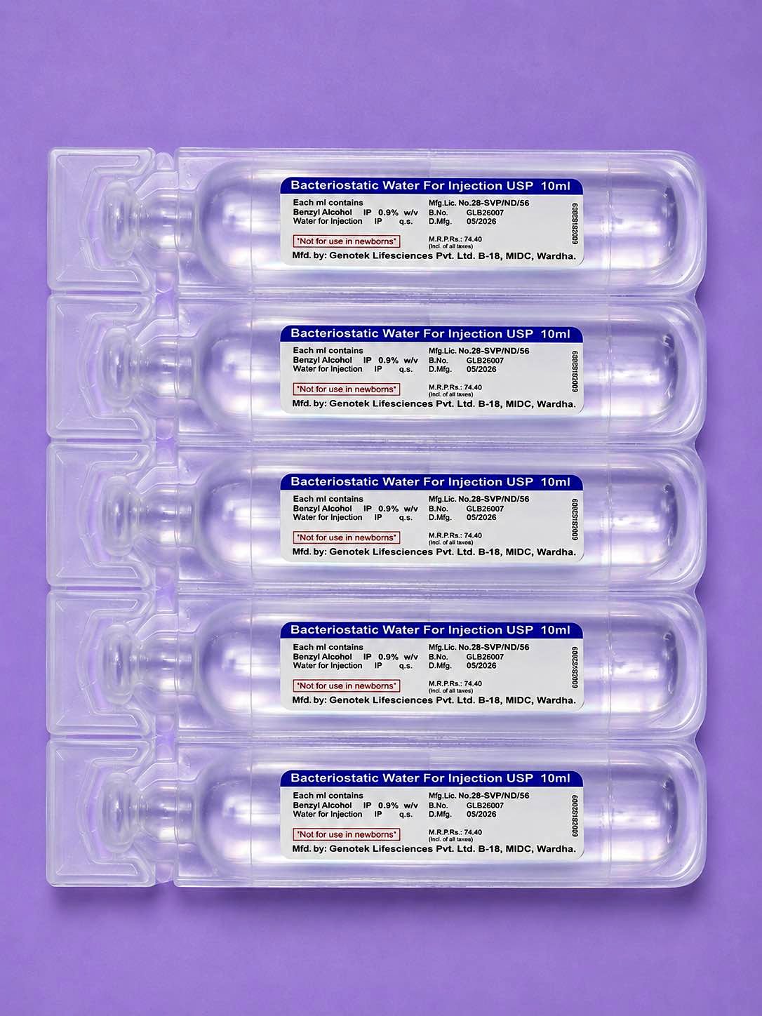 Pharma Bac Water Ampoule